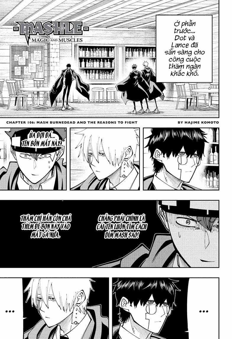 Mashle: Magic And Muscles - Chapter 106 - Trang 3