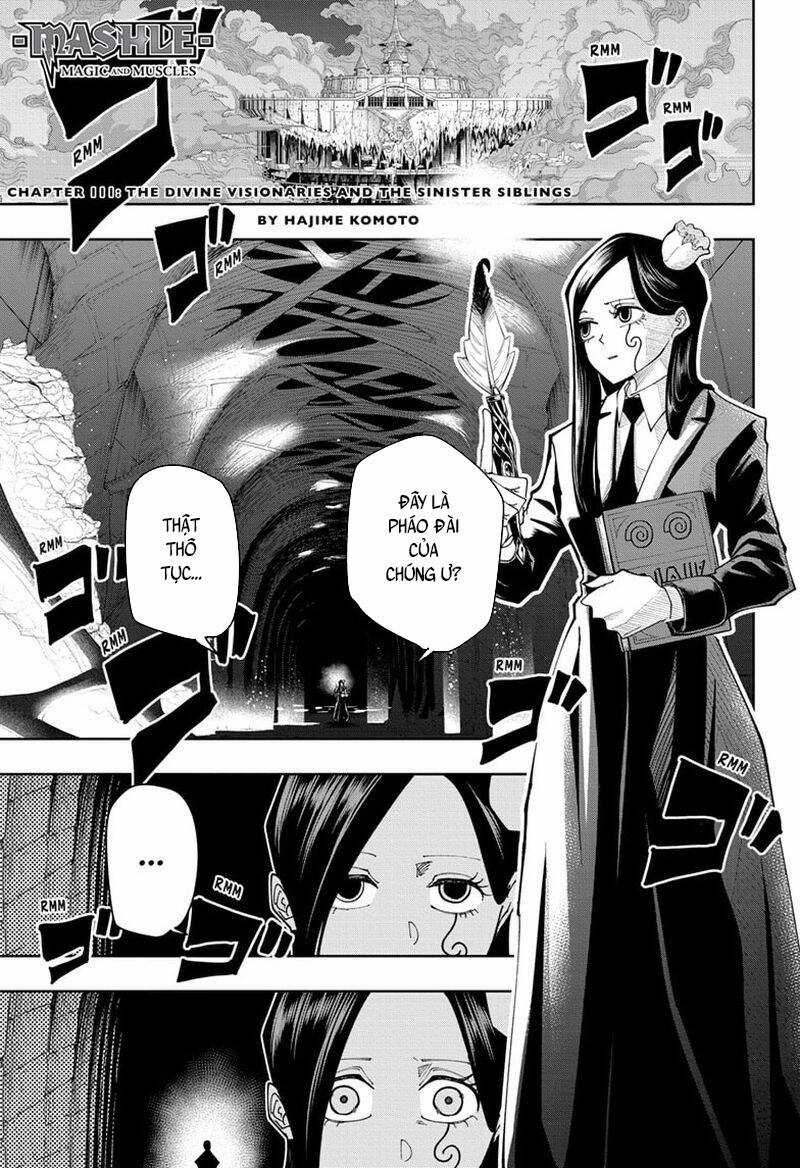 Mashle: Magic And Muscles - Chapter 111 - Trang 3