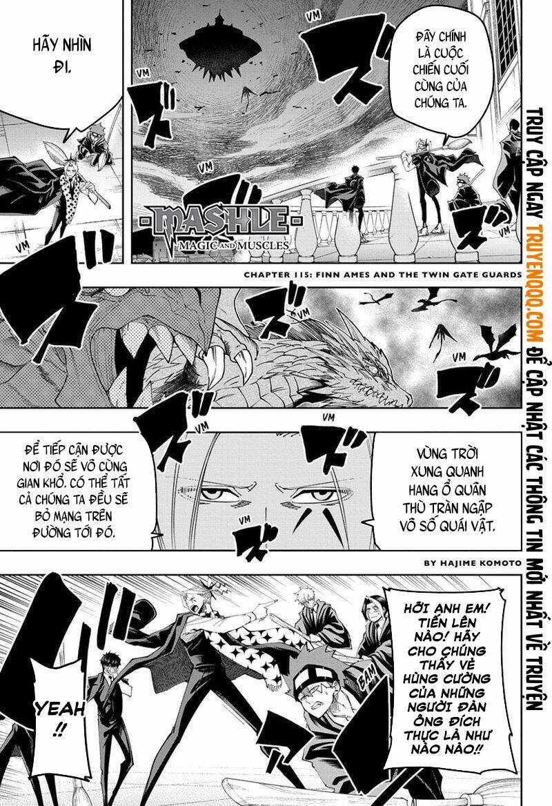 Mashle: Magic And Muscles - Chapter 115 - Trang 3