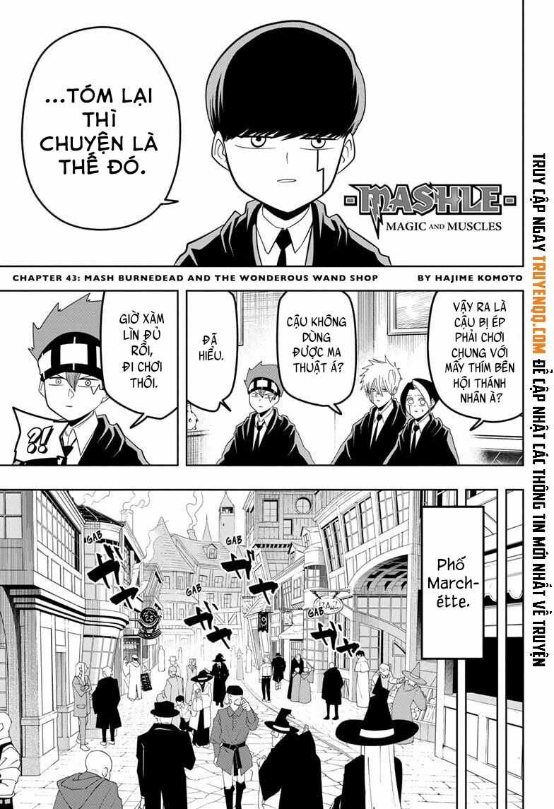 Mashle: Magic And Muscles - Chapter 43 - Trang 3