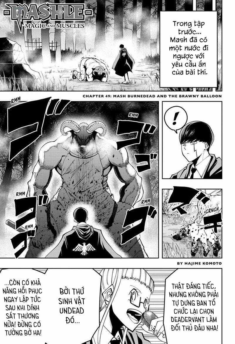 Mashle: Magic And Muscles - Chapter 49 - Trang 3