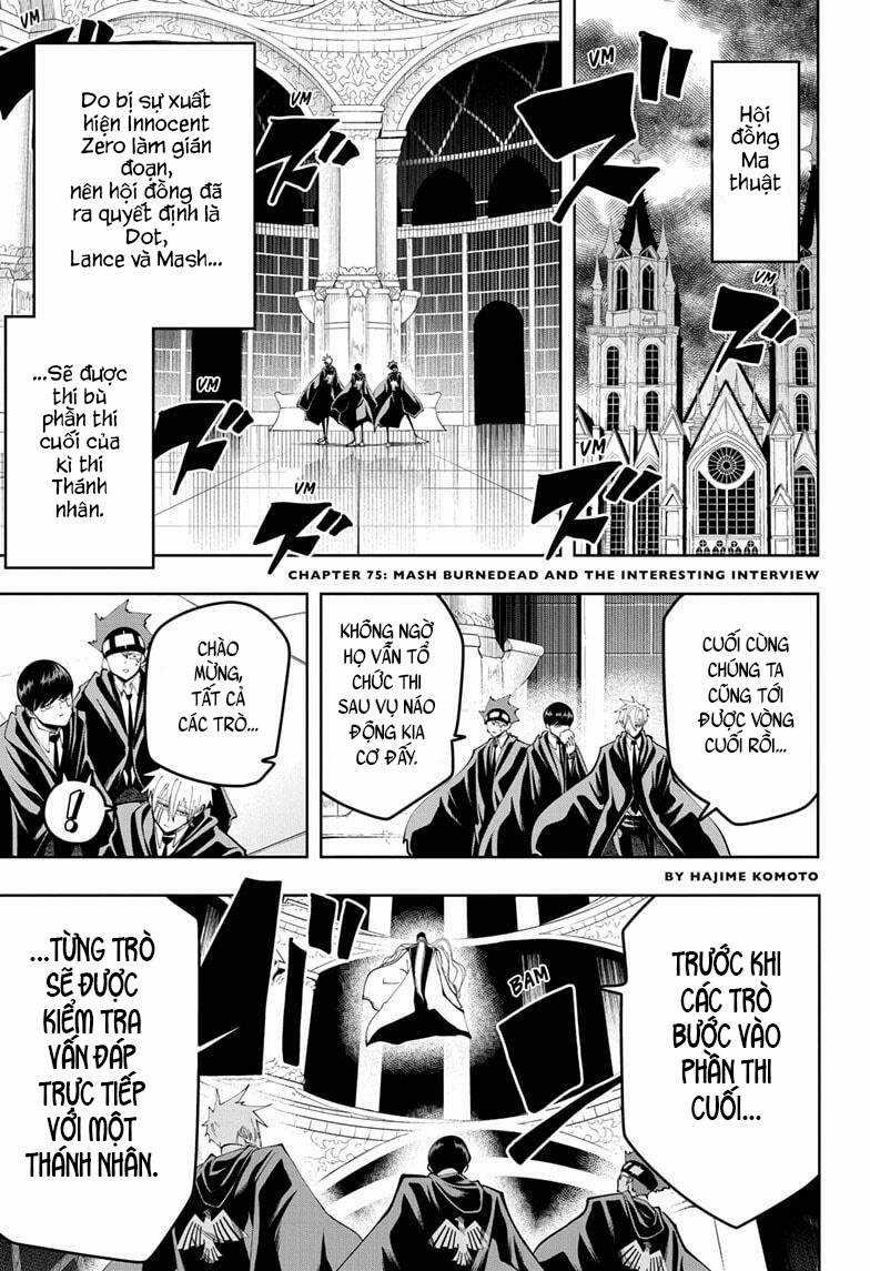 Mashle: Magic And Muscles - Chapter 75 - Trang 3