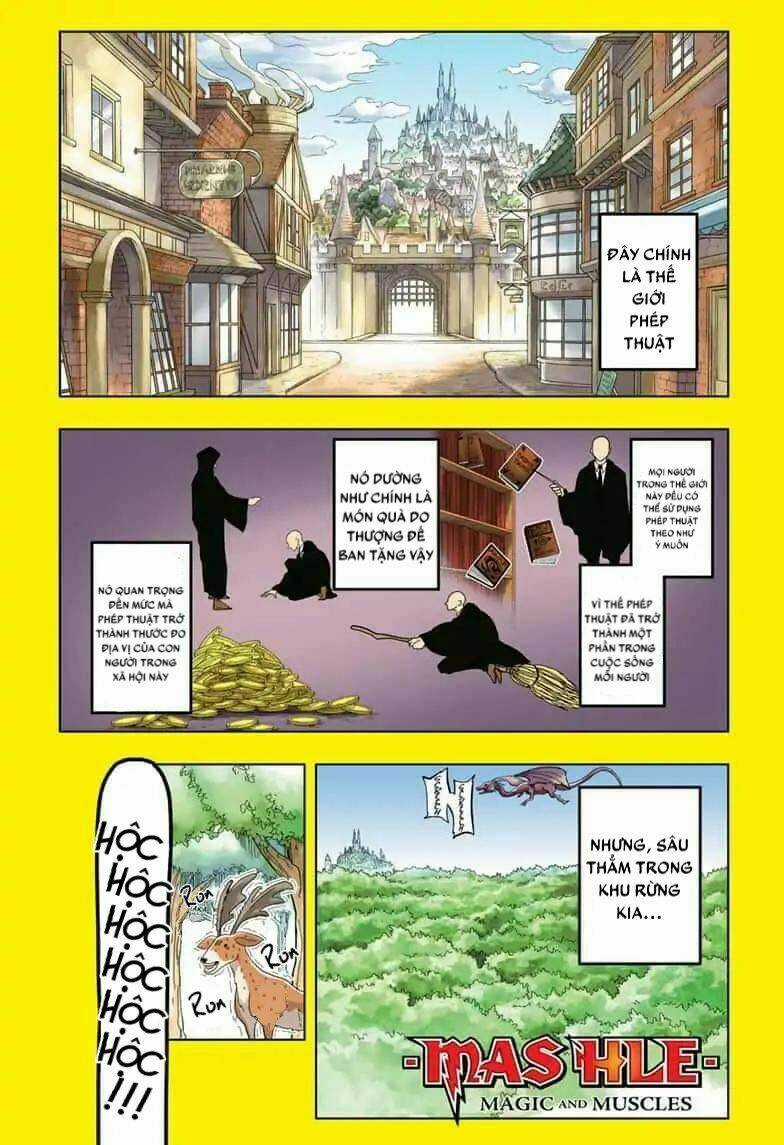Mashle: Muscles And Magic - Chapter 1 - Trang 1