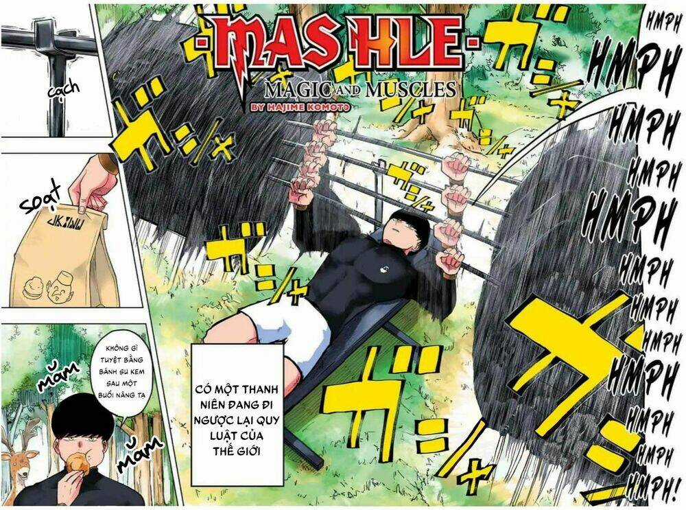 Mashle: Muscles And Magic - Chapter 1 - Trang 2