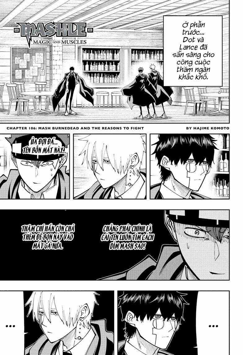 Mashle: Muscles And Magic - Chapter 106 - Trang 2