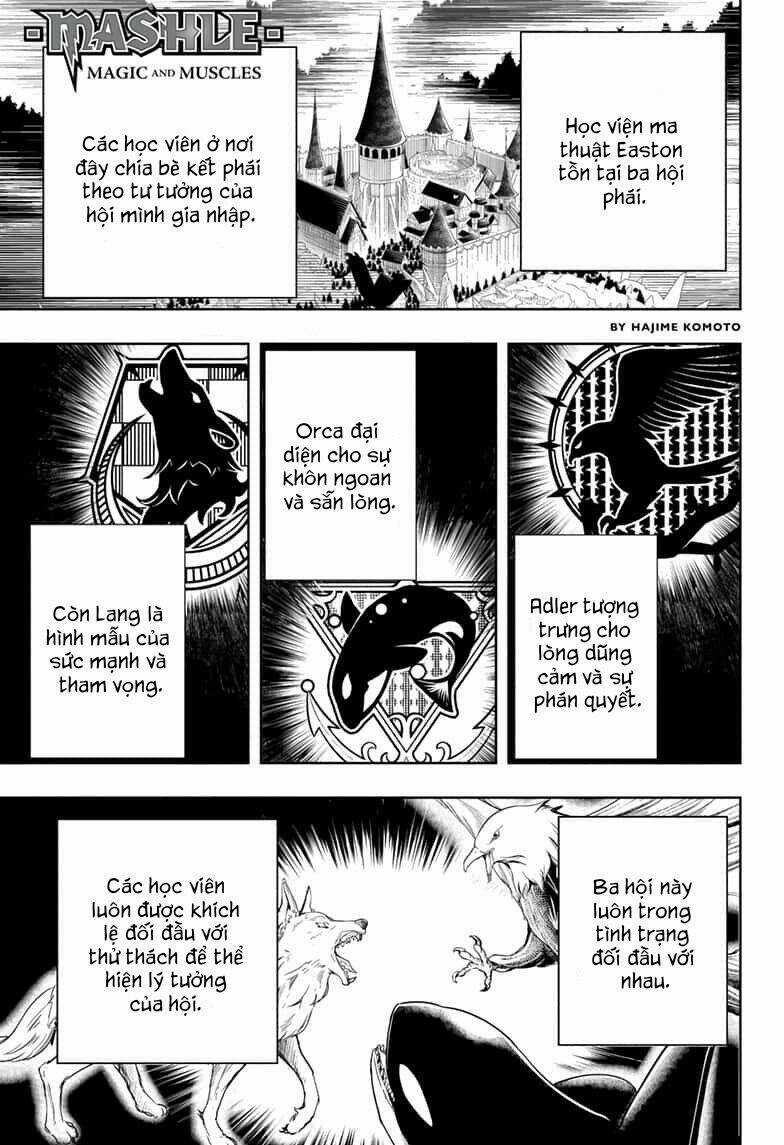 Mashle: Muscles And Magic - Chapter 16 - Trang 2