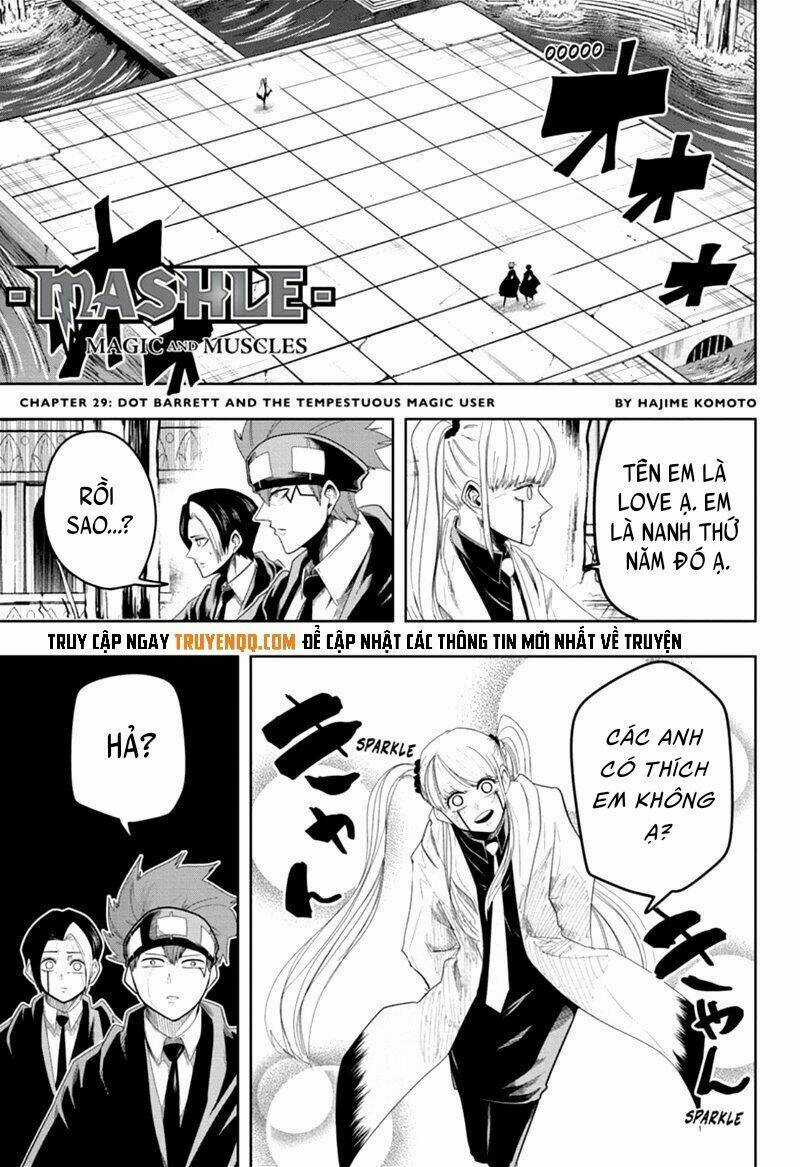 Mashle: Muscles And Magic - Chapter 29 - Trang 2