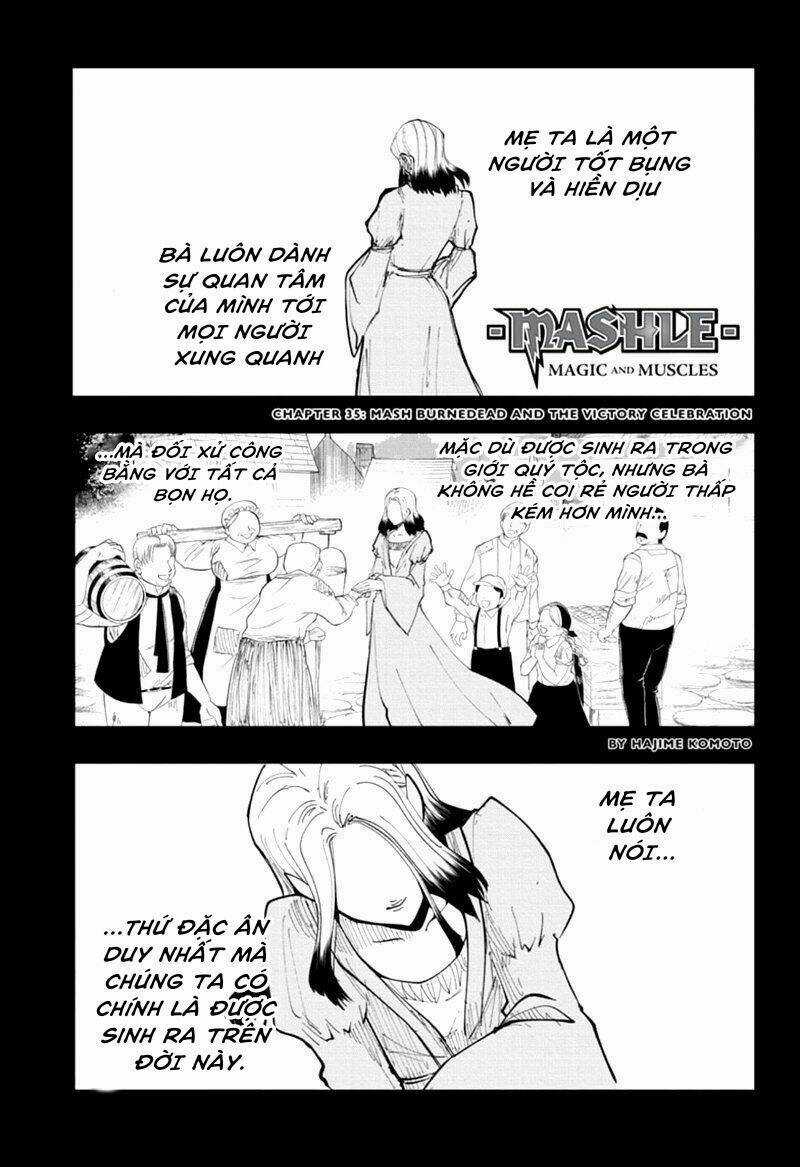 Mashle: Muscles And Magic - Chapter 35 - Trang 2