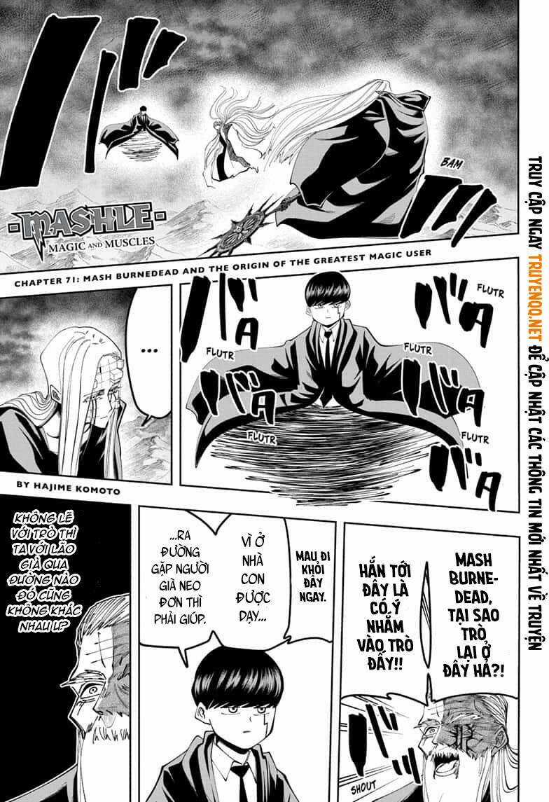 Mashle: Muscles And Magic - Chapter 71 - Trang 1