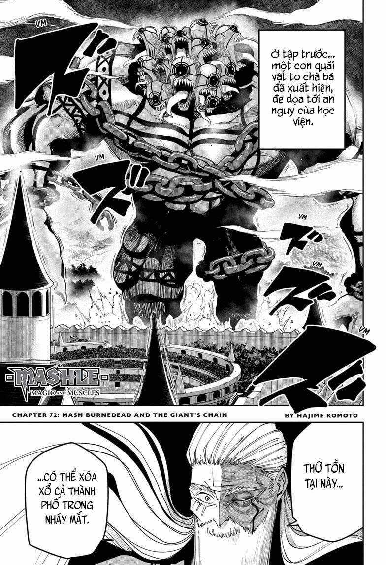 Mashle: Muscles And Magic - Chapter 72 - Trang 2