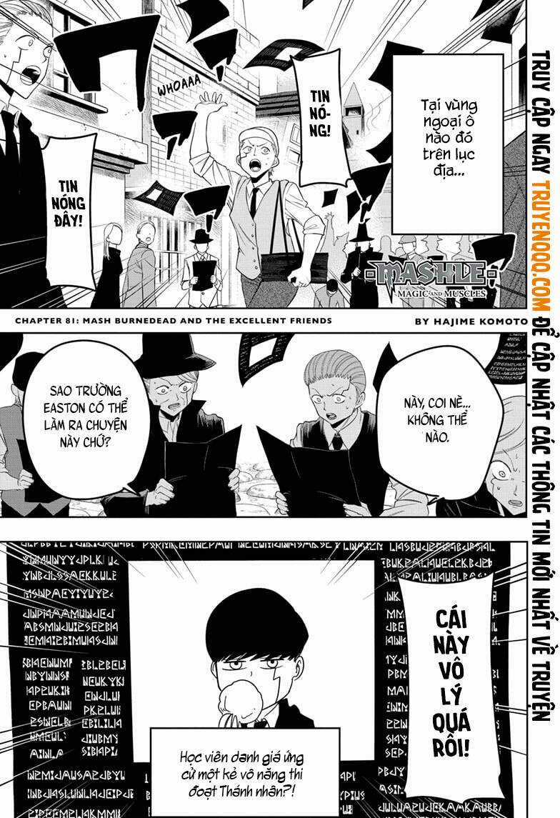 Mashle: Muscles And Magic - Chapter 81 - Trang 2
