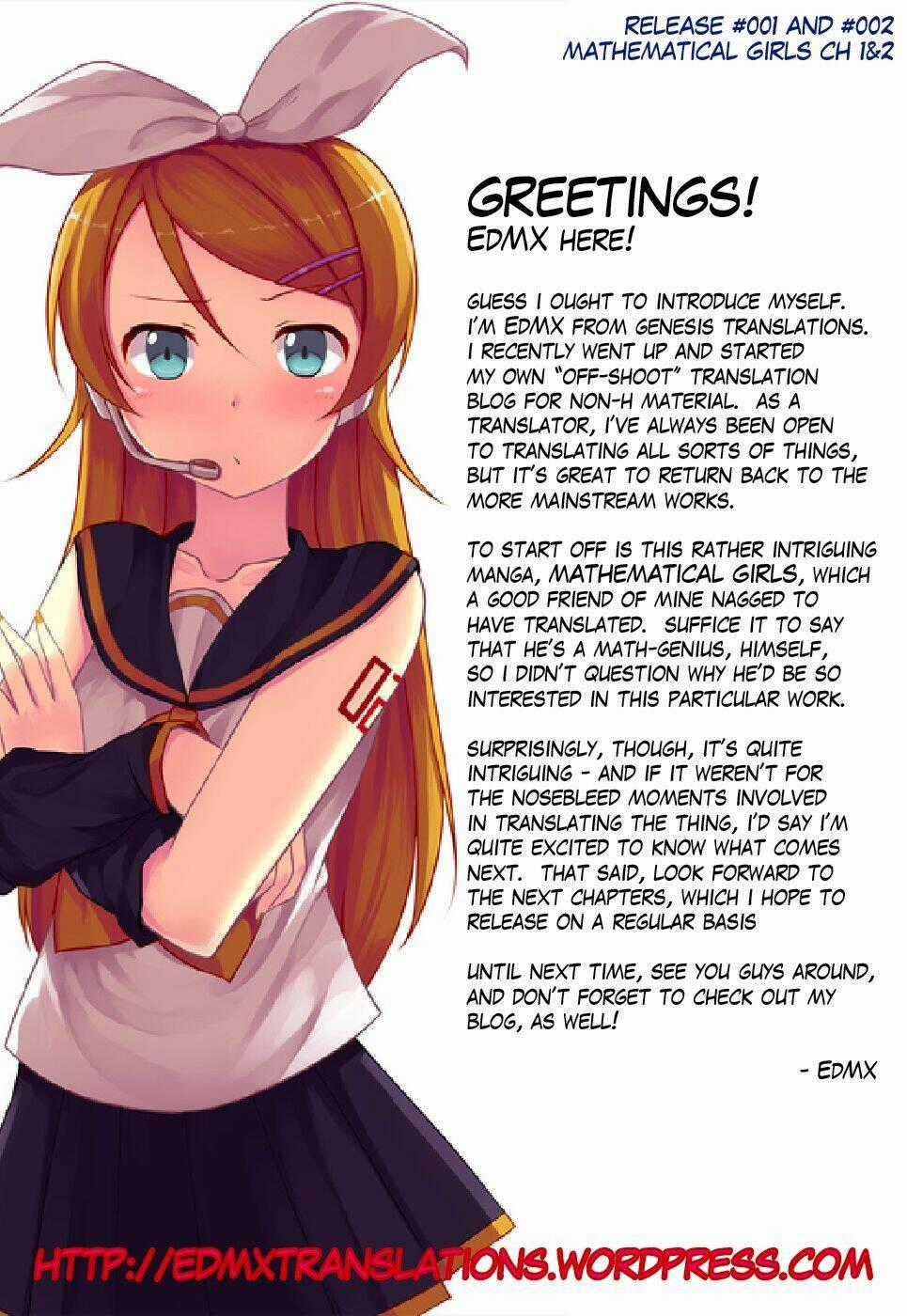 Mathematical Girls - Chapter 2 - Trang 1