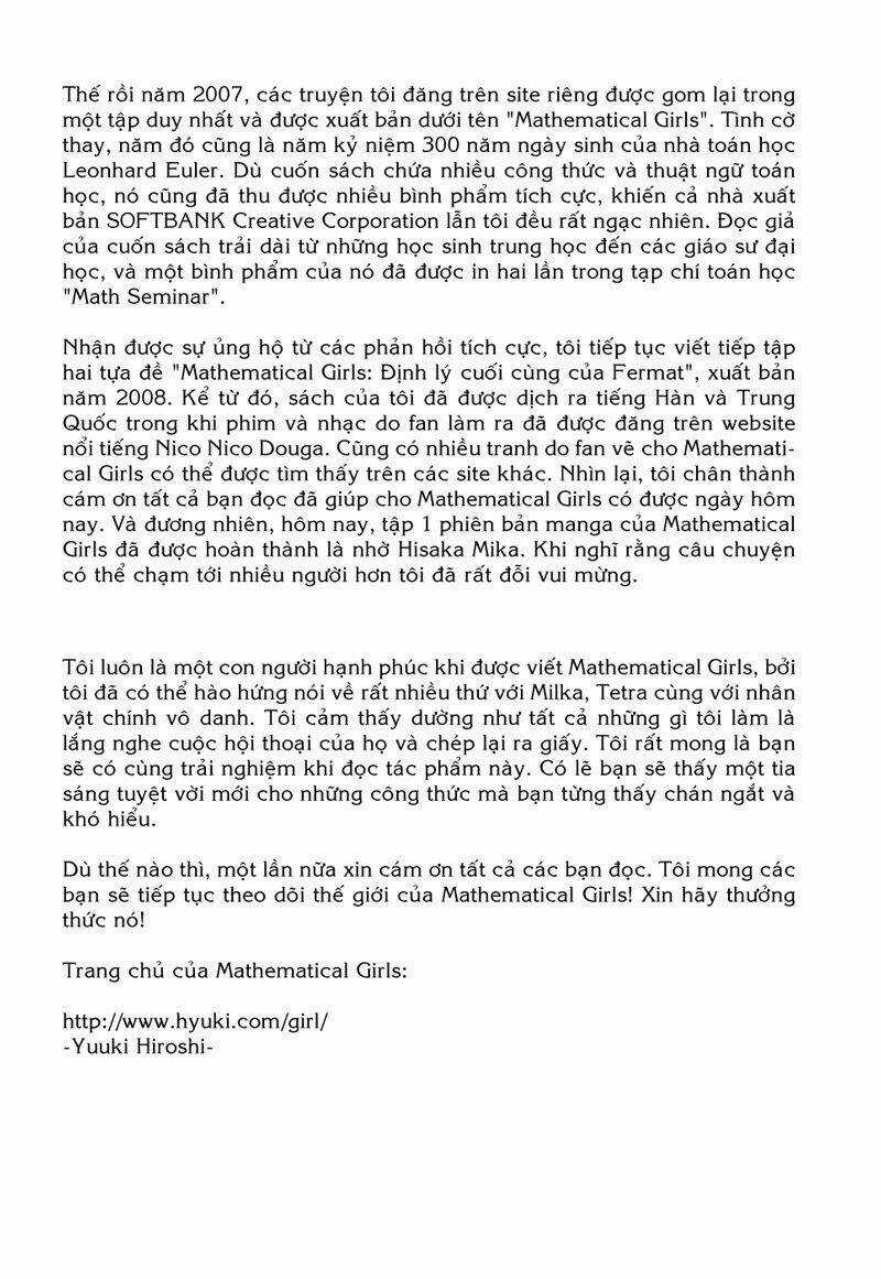 Mathematical Girls - Chapter 7 - Trang 31