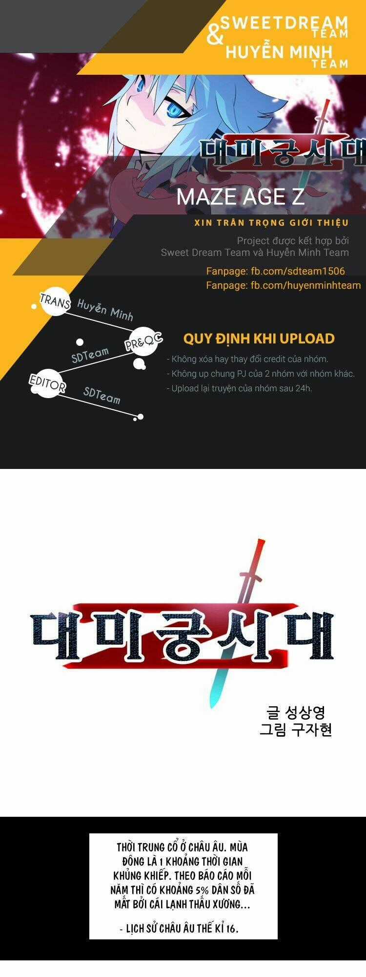 Maze Age Z - Chapter 11 - Trang 1
