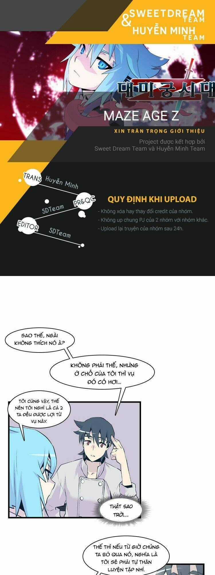 Maze Age Z - Chapter 3 - Trang 1