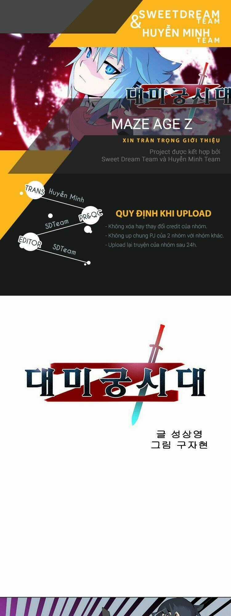 Maze Age Z - Chapter 7 - Trang 1