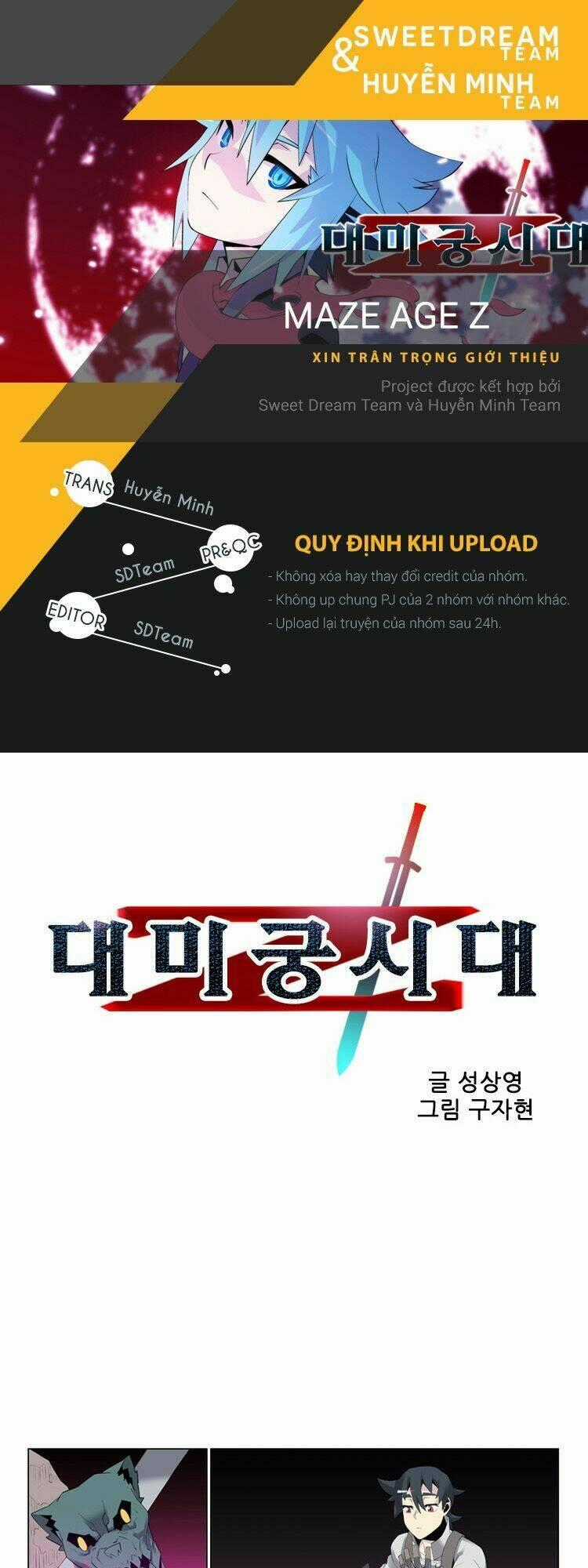 Maze Age Z - Chapter 8 - Trang 1