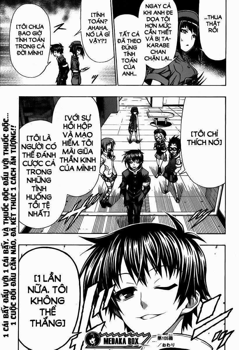 Medaka Box - Chapter 105 - Trang 19