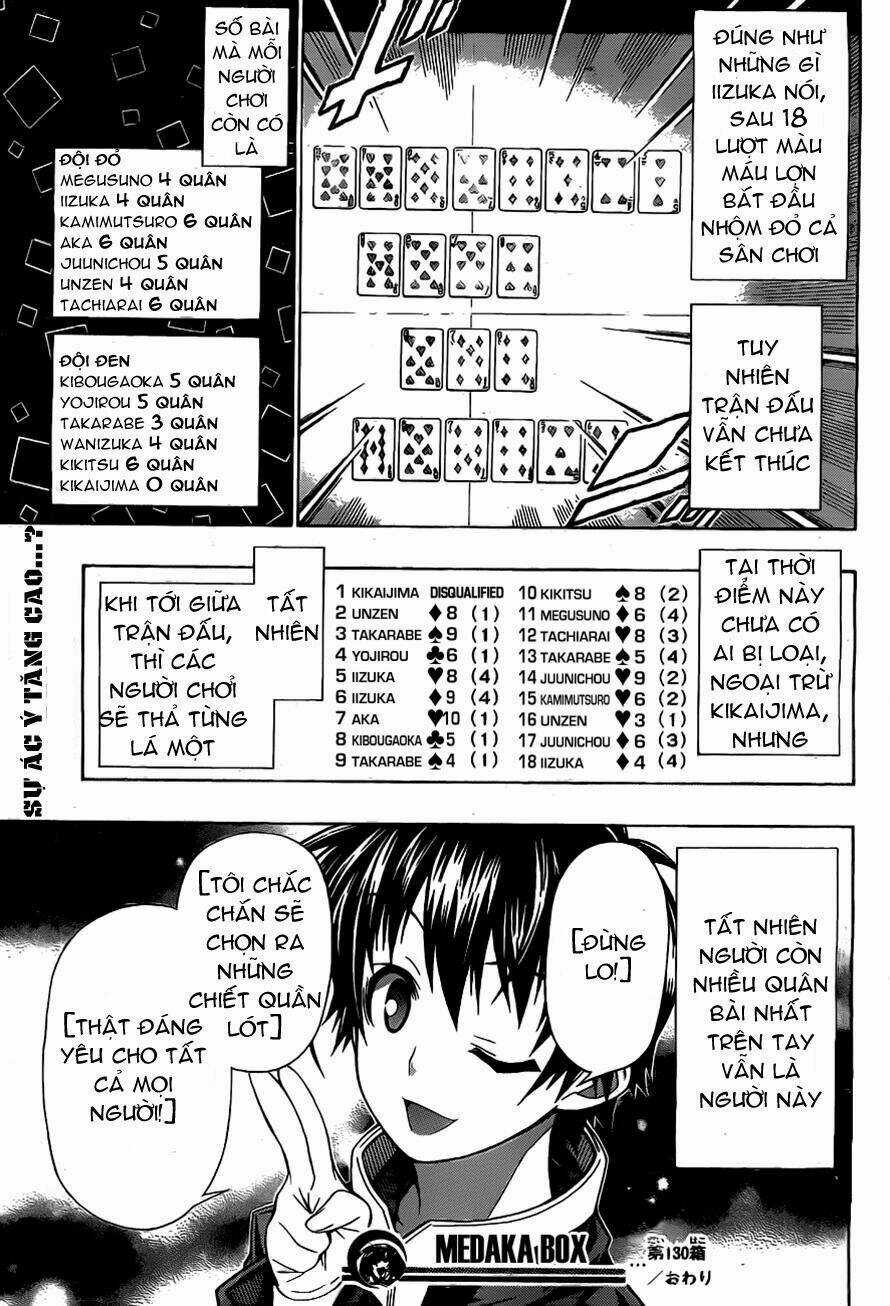 Medaka Box - Chapter 130 - Trang 19