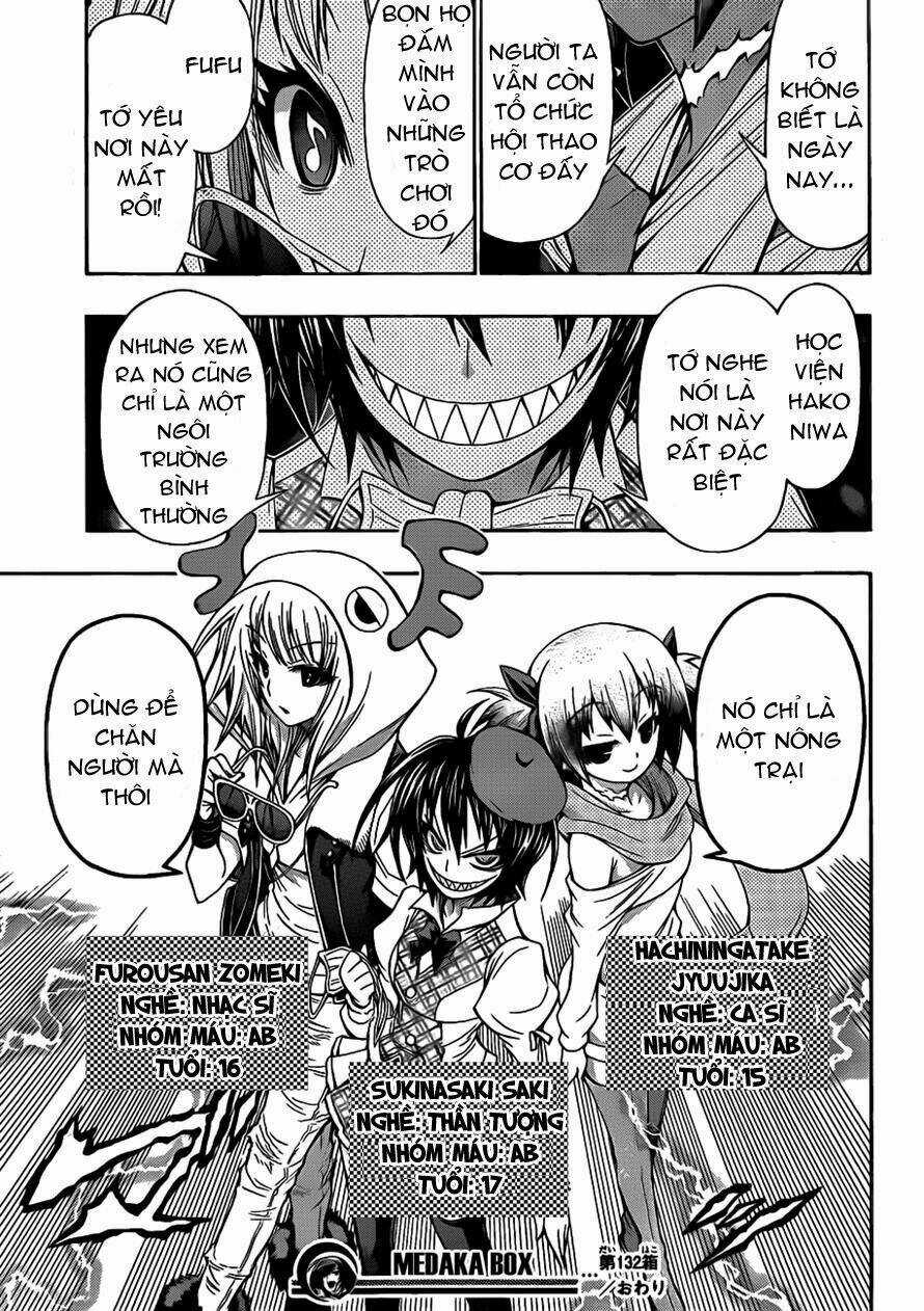 Medaka Box - Chapter 132 - Trang 20
