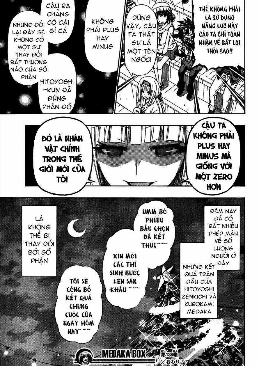 Medaka Box - Chapter 138 - Trang 21