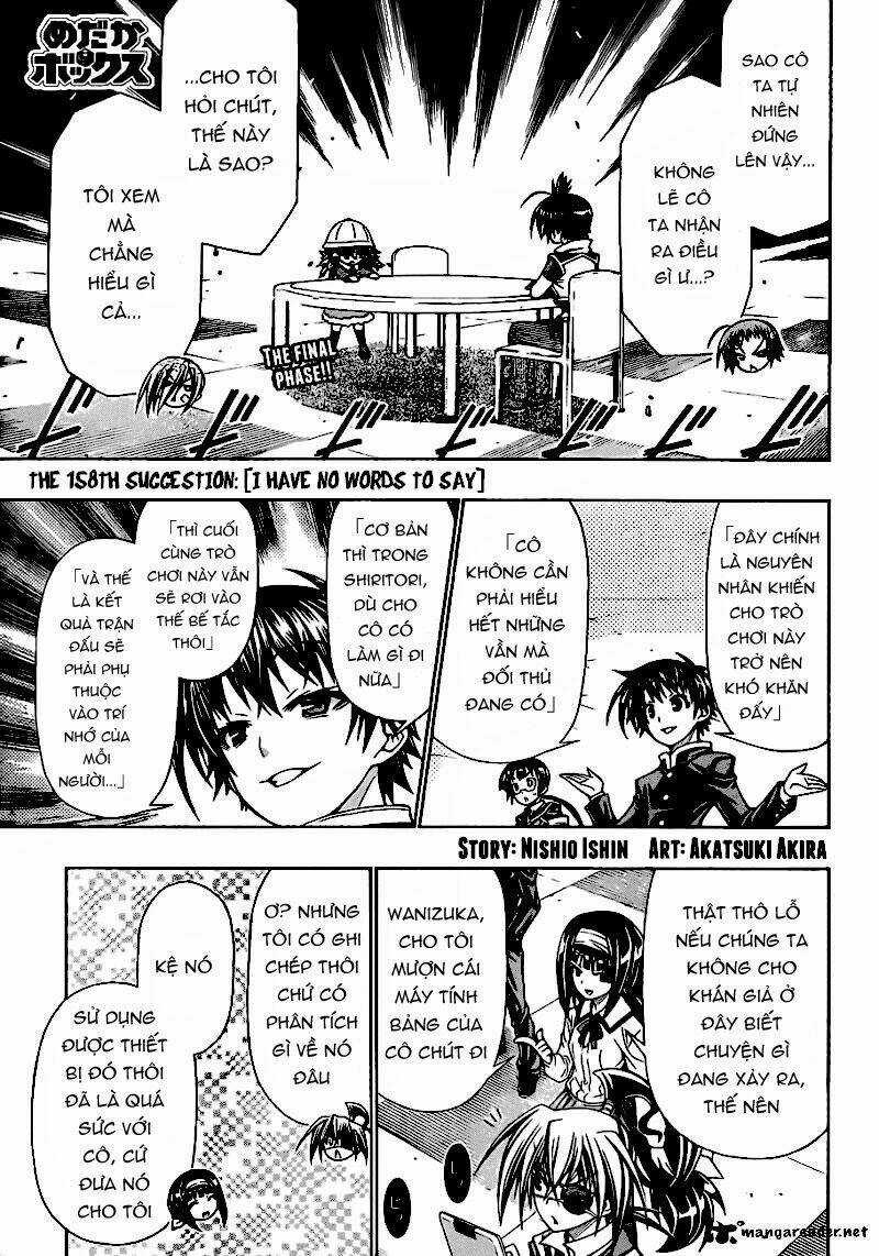 Medaka Box - Chapter 158 - Trang 4
