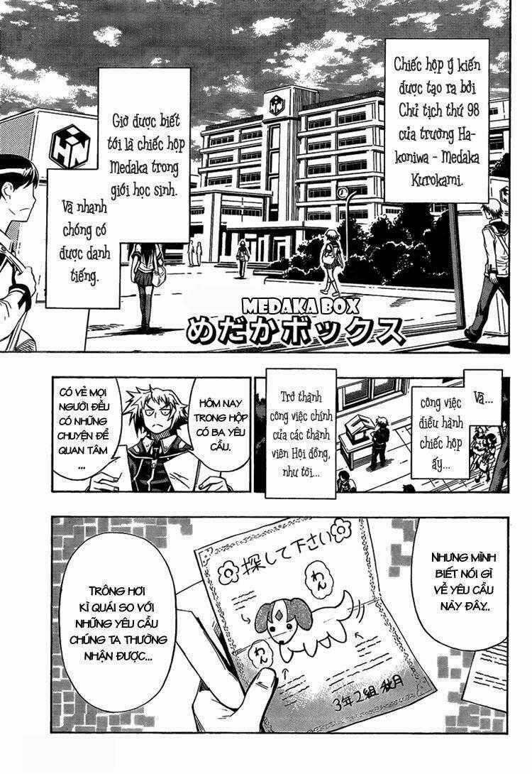 Medaka Box - Chapter 3 - Trang 1