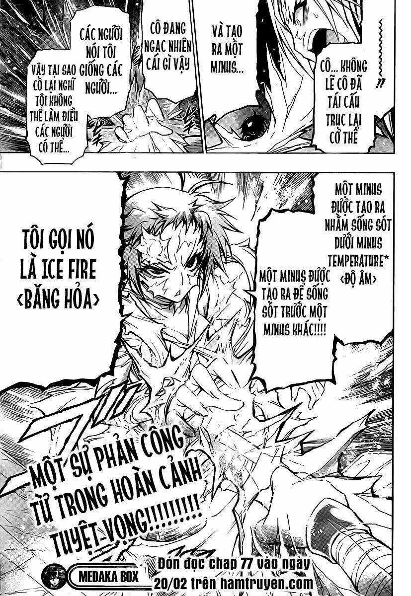 Medaka Box - Chapter 76 - Trang 20