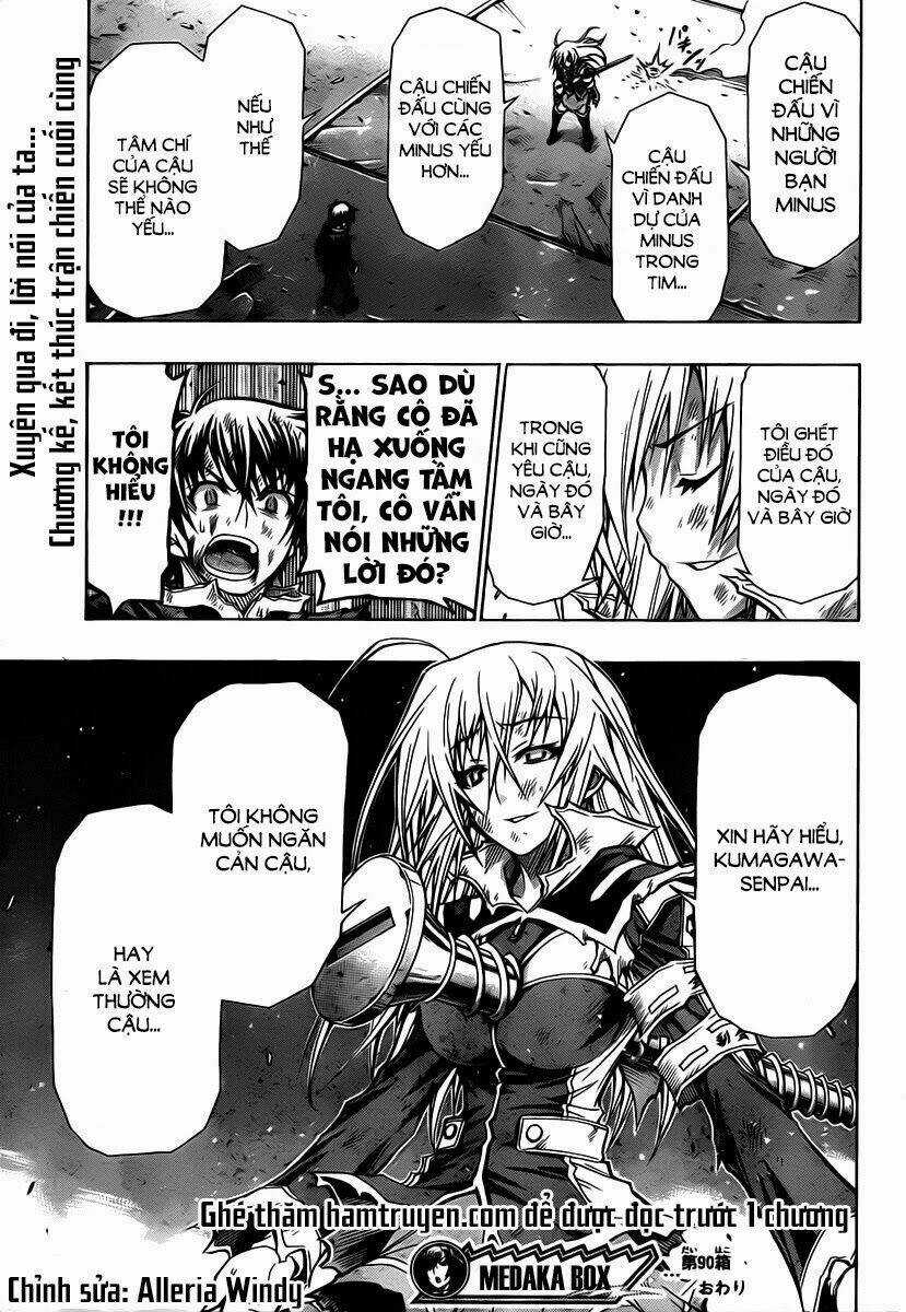 Medaka Box - Chapter 90 - Trang 22