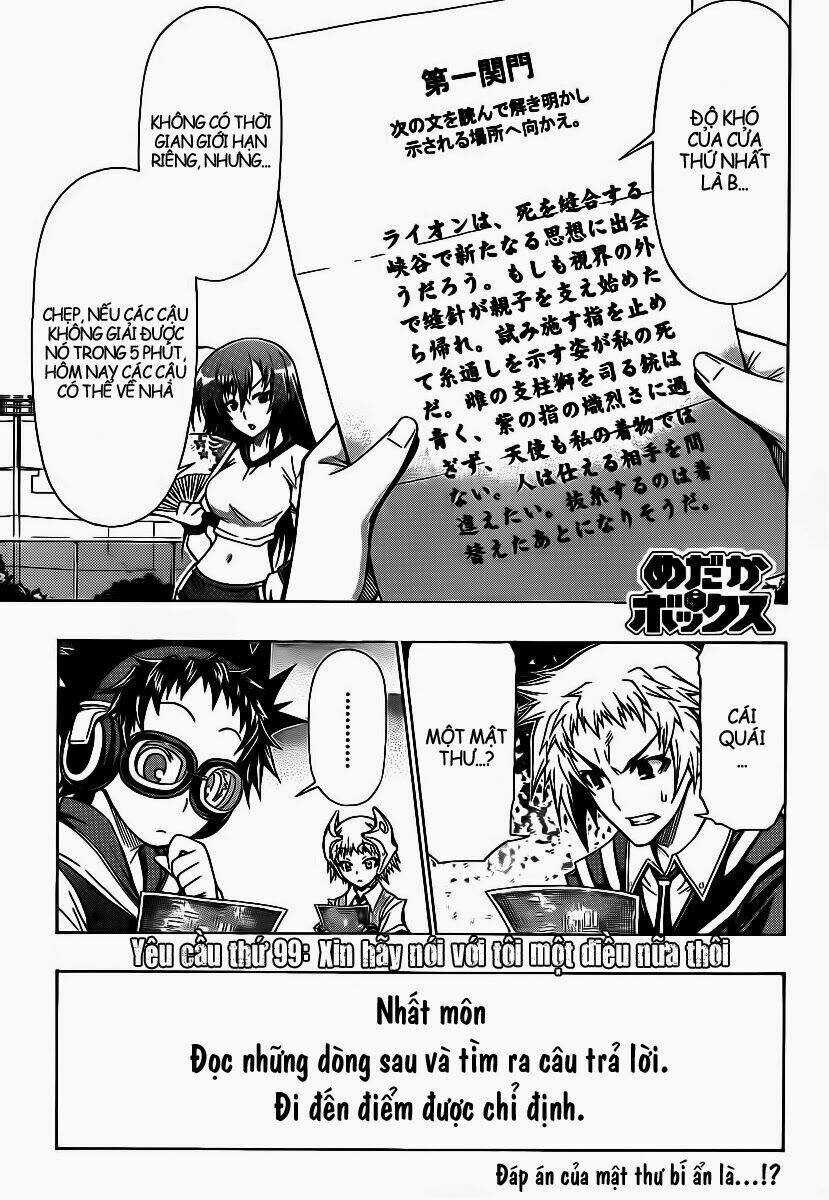 Medaka Box - Chapter 99 - Trang 3