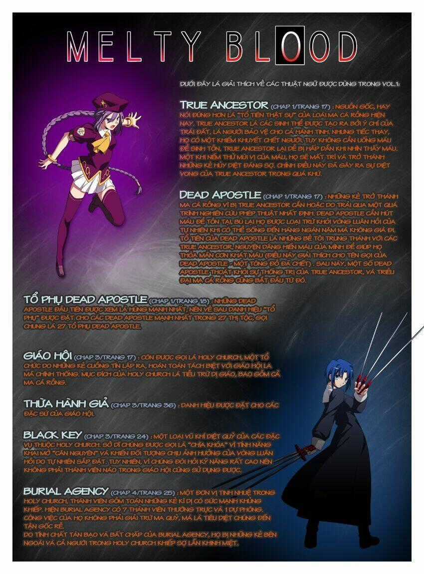 Melty Blood - Chapter 0 - Trang 9