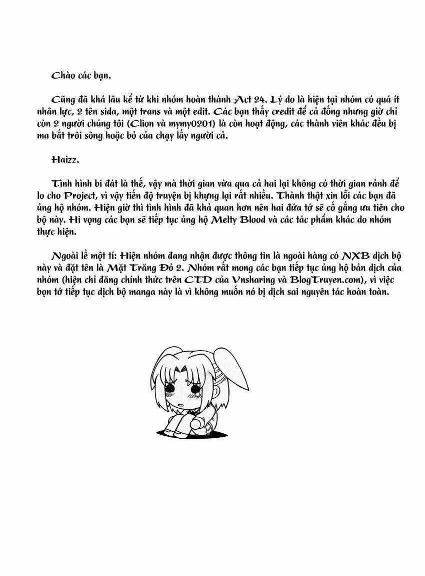 Melty Blood - Chapter 24.5 - Trang 17