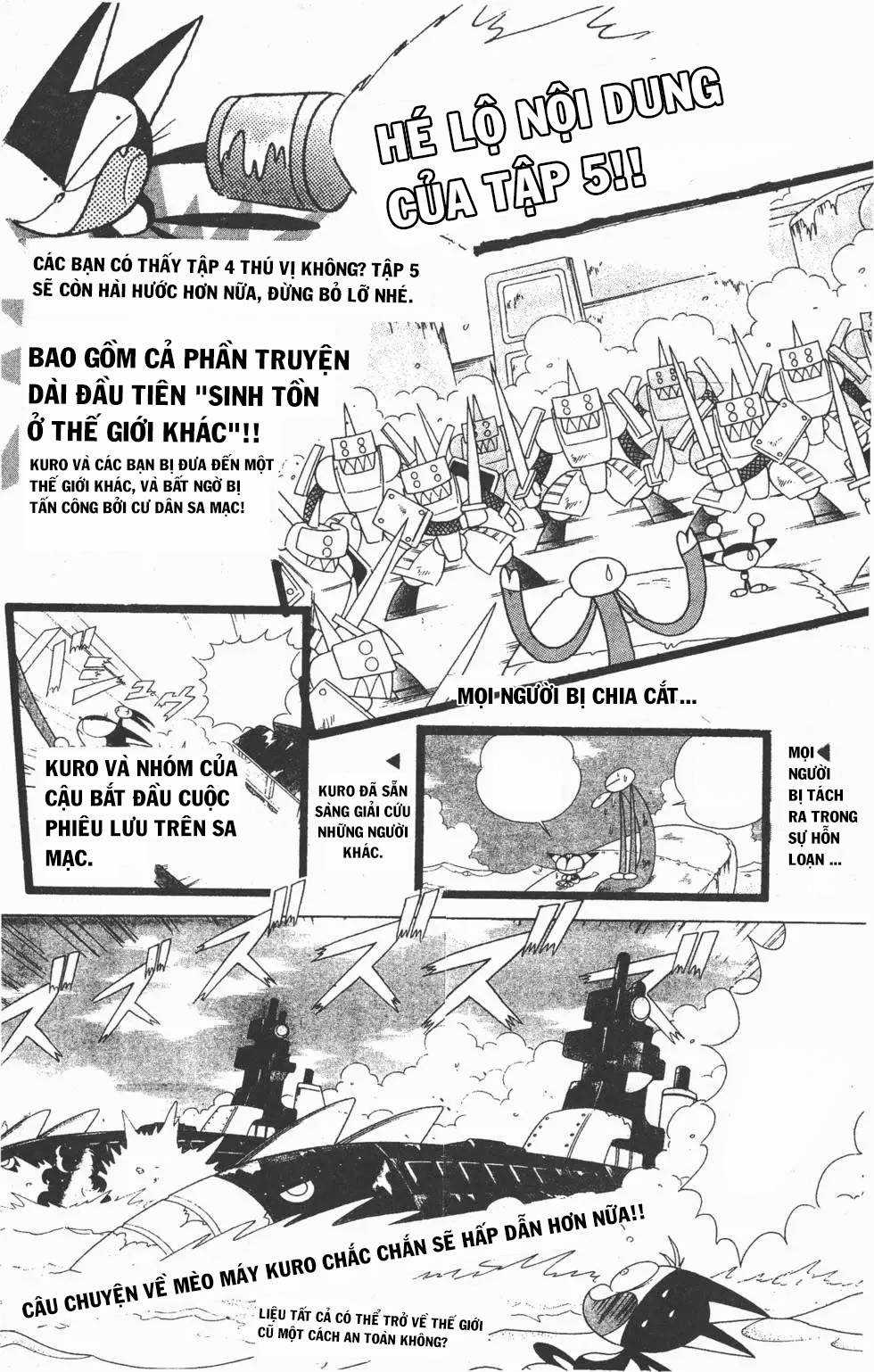 Mèo máy Kuro - Chapter 20.5 - Trang 9