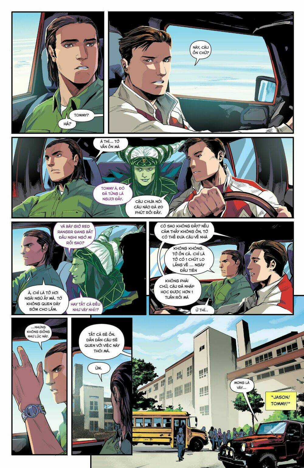 Mighty Morphin Power Rangers - Chapter 0 - Trang 4