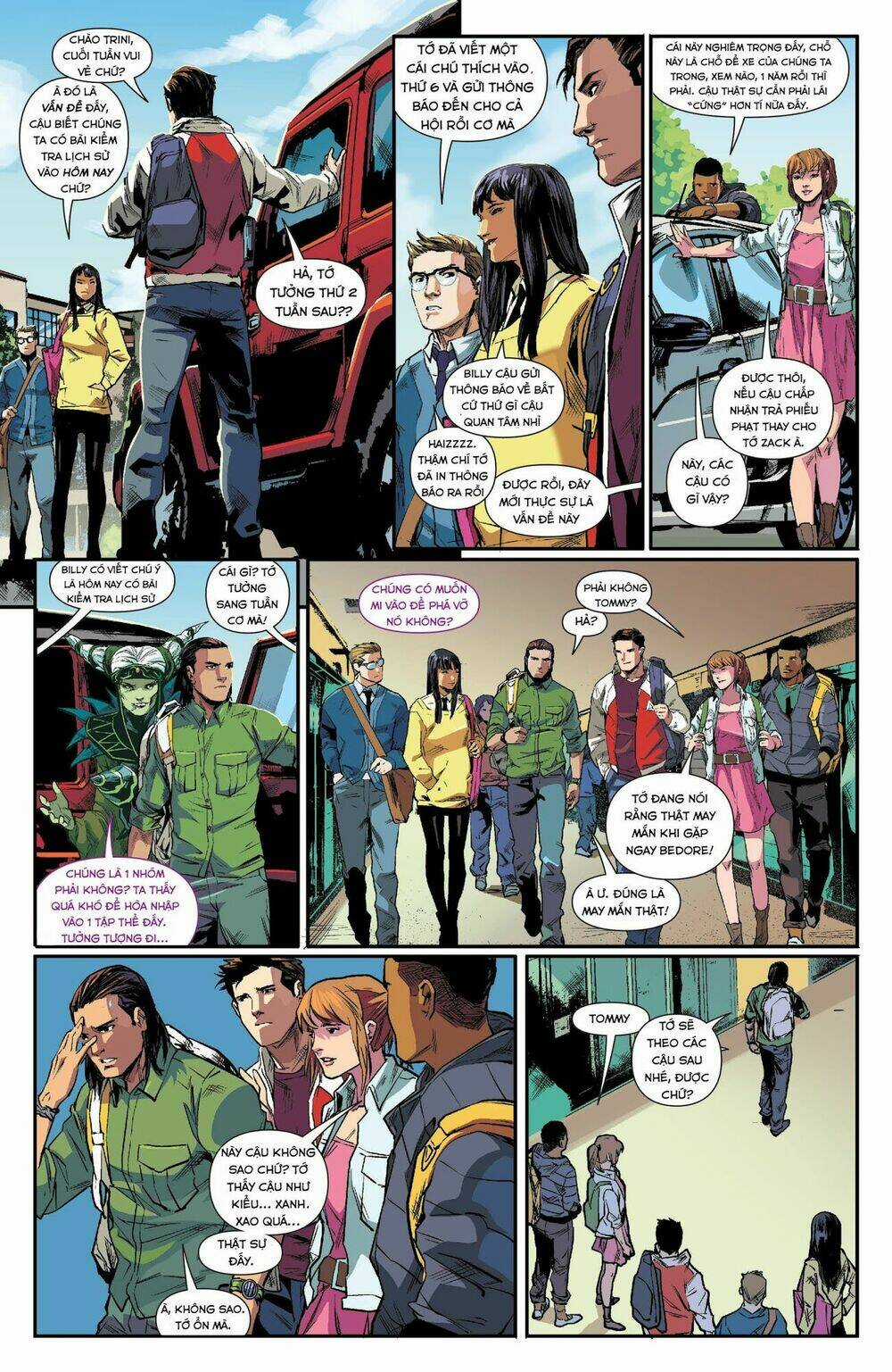 Mighty Morphin Power Rangers - Chapter 0 - Trang 5