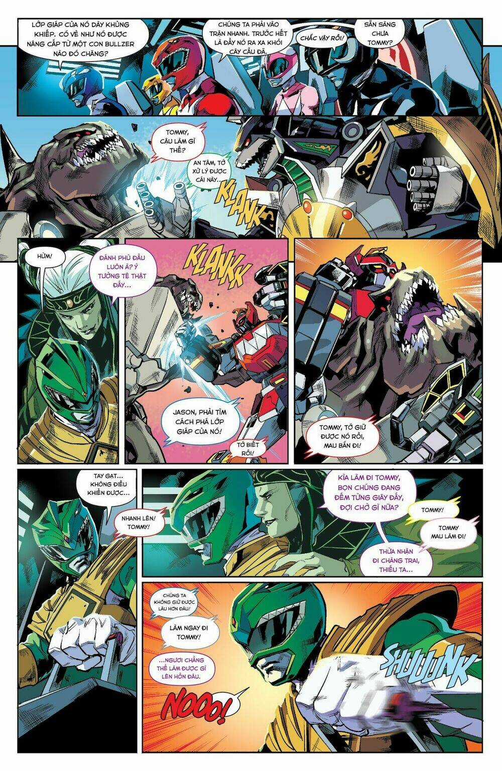 Mighty Morphin Power Rangers - Chapter 0 - Trang 10