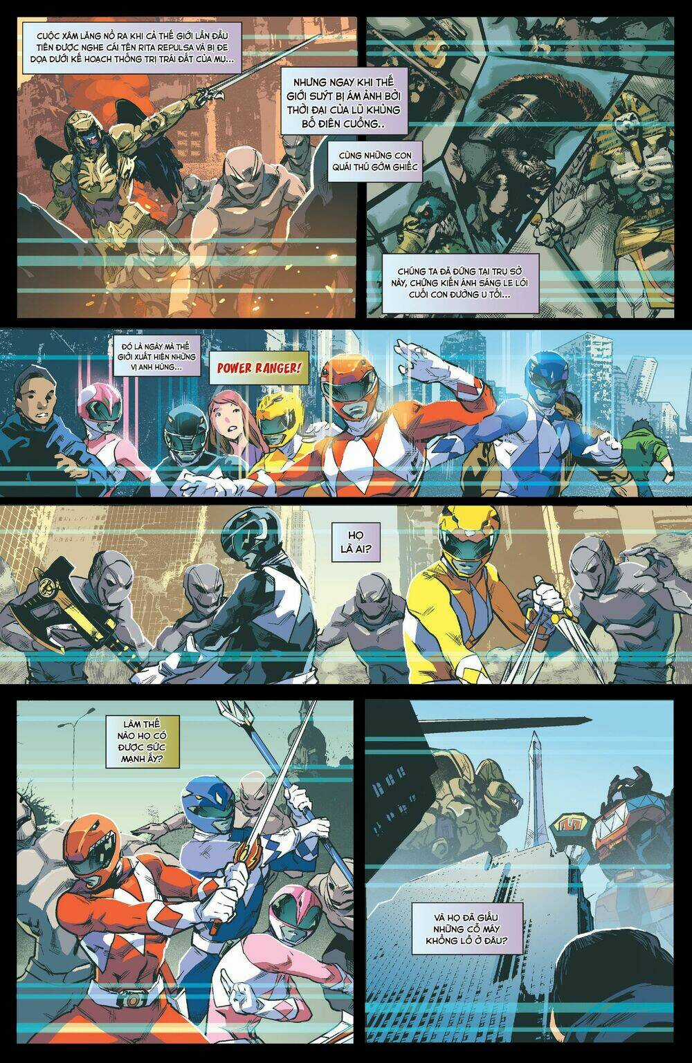 Mighty Morphin Power Rangers - Chapter 1 - Trang 2