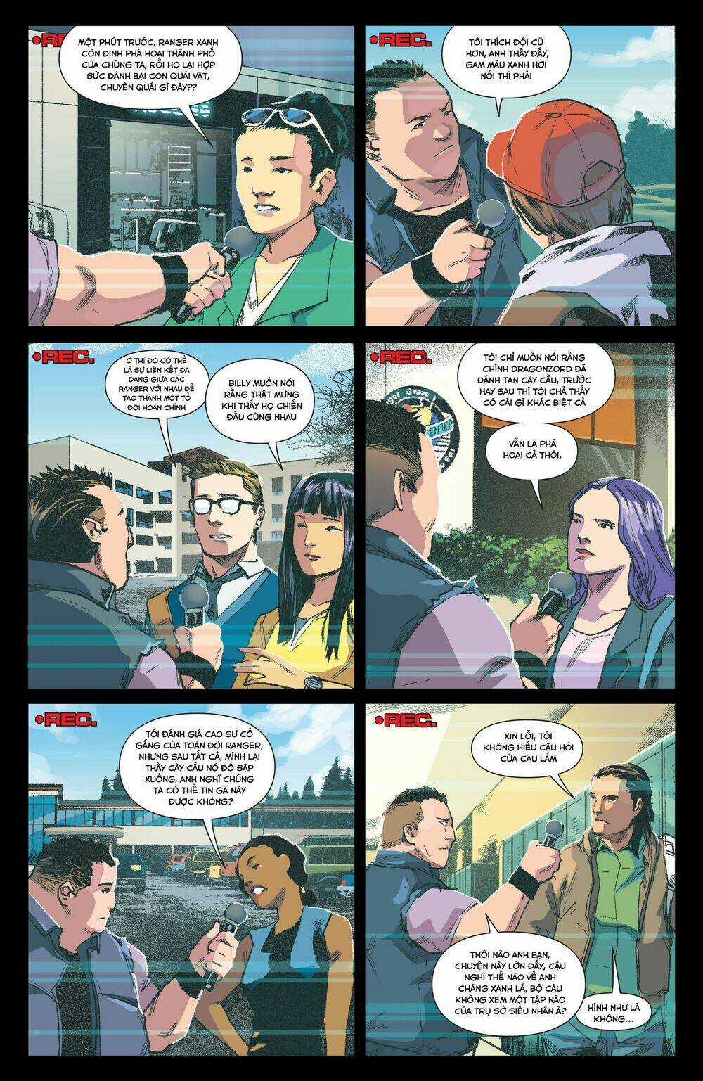 Mighty Morphin Power Rangers - Chapter 1 - Trang 5