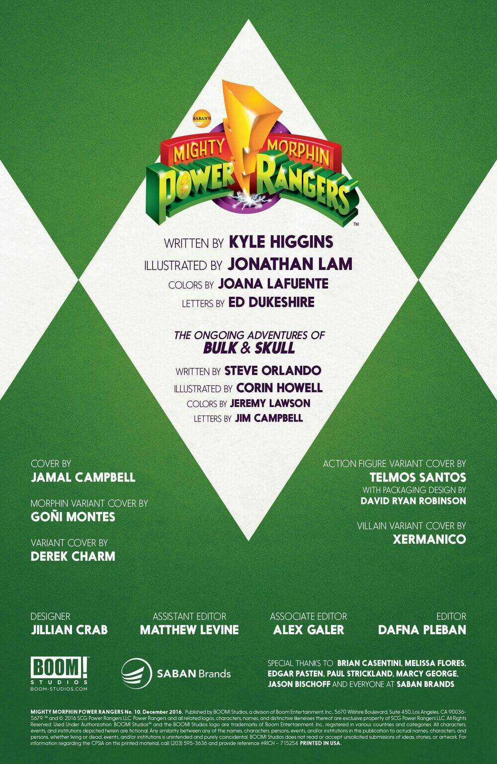 Mighty Morphin Power Rangers - Chapter 10 - Trang 2