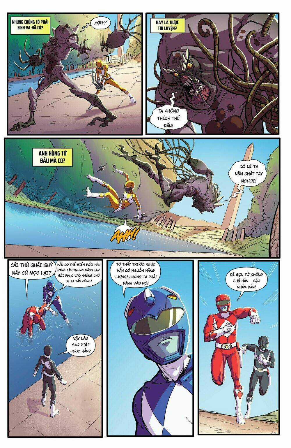 Mighty Morphin Power Rangers - Chapter 10 - Trang 4