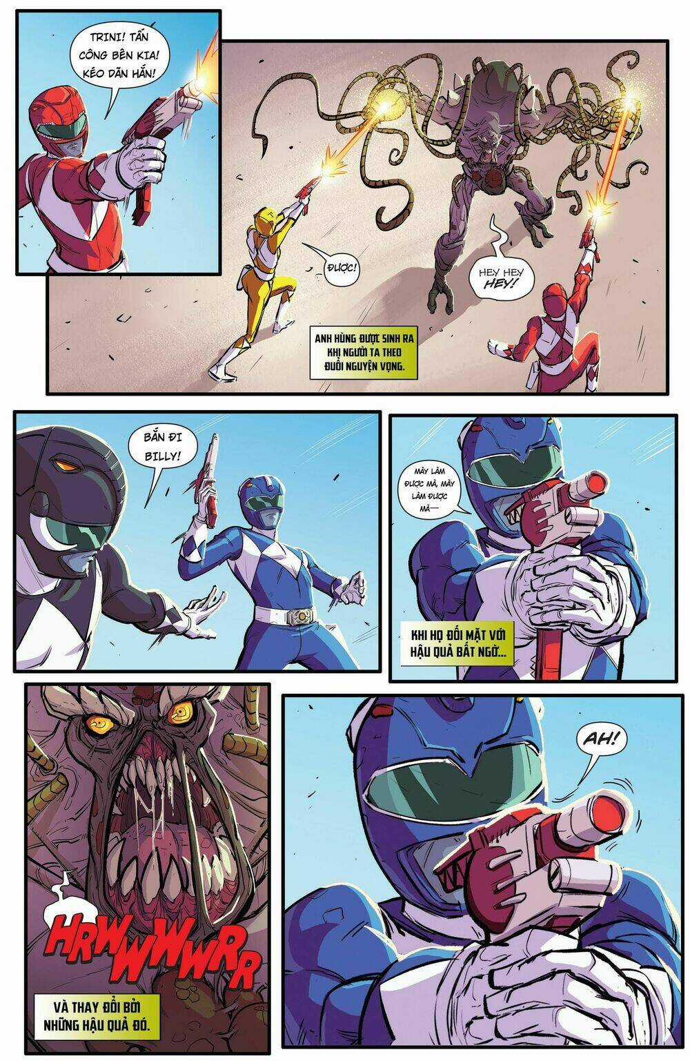 Mighty Morphin Power Rangers - Chapter 10 - Trang 5