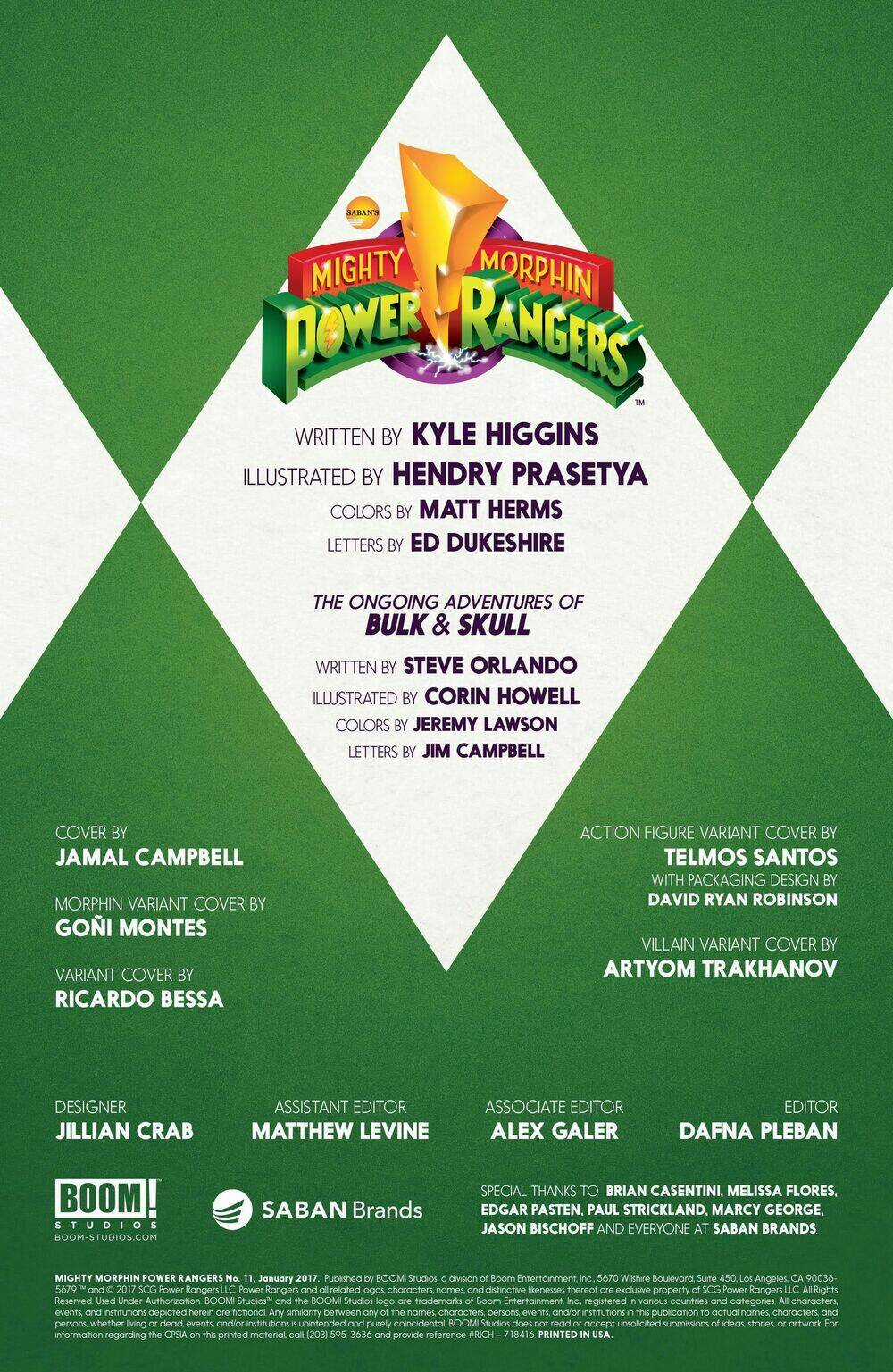 Mighty Morphin Power Rangers - Chapter 11 - Trang 2