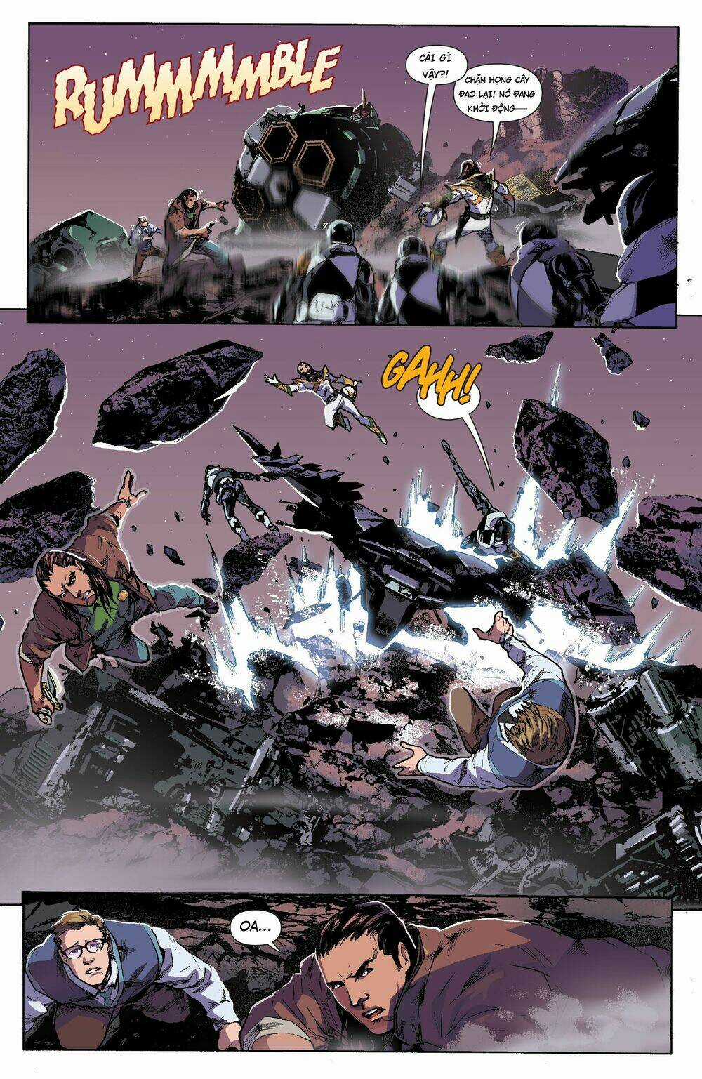 Mighty Morphin Power Rangers - Chapter 12 - Trang 4