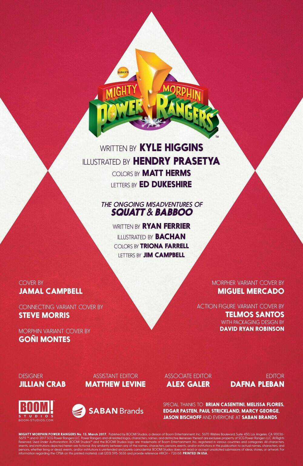 Mighty Morphin Power Rangers - Chapter 13 - Trang 2