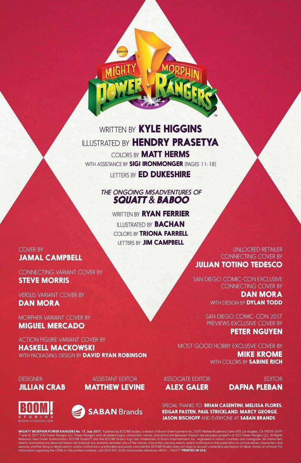 Mighty Morphin Power Rangers - Chapter 17 - Trang 2