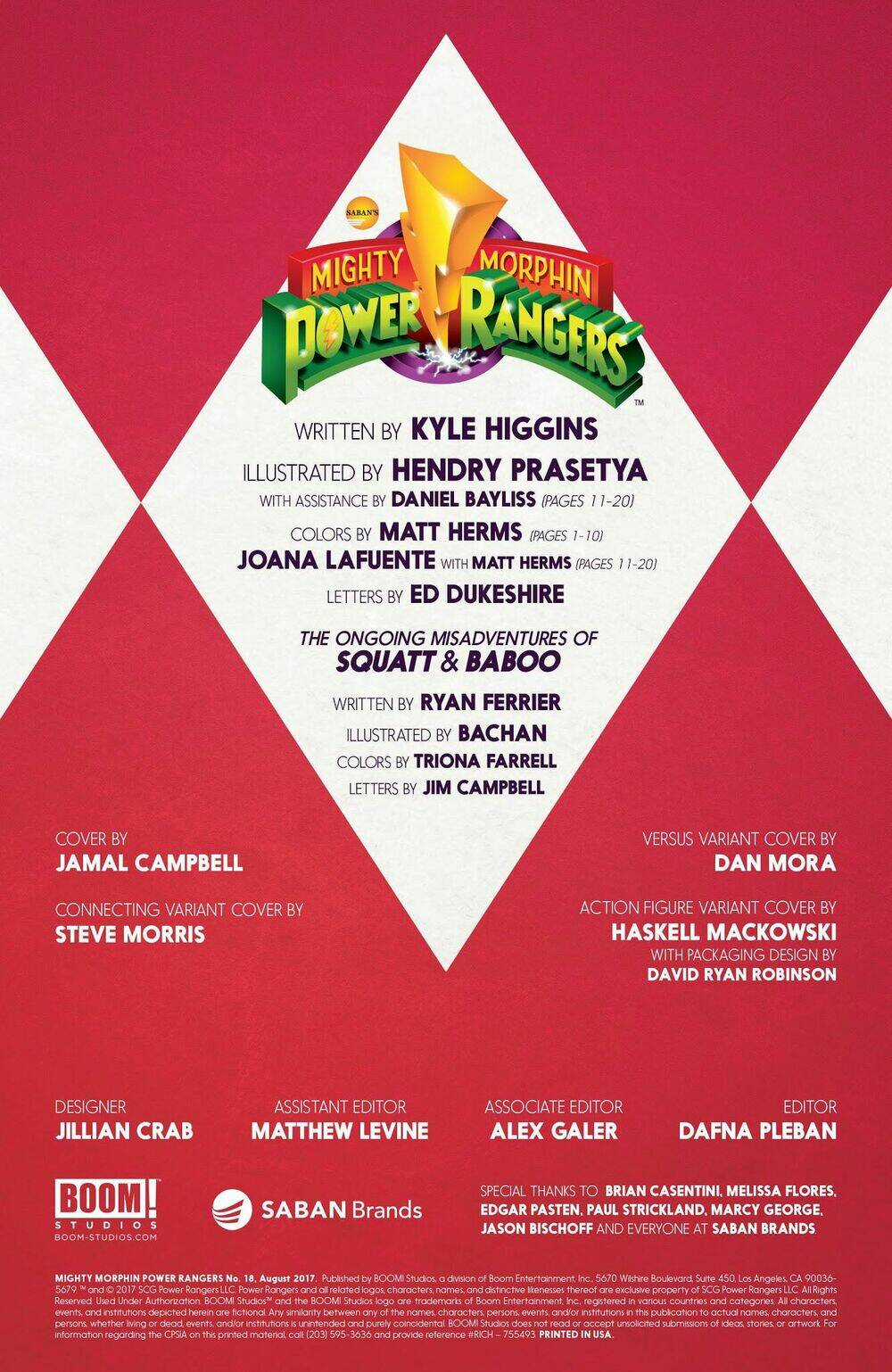 Mighty Morphin Power Rangers - Chapter 18 - Trang 2