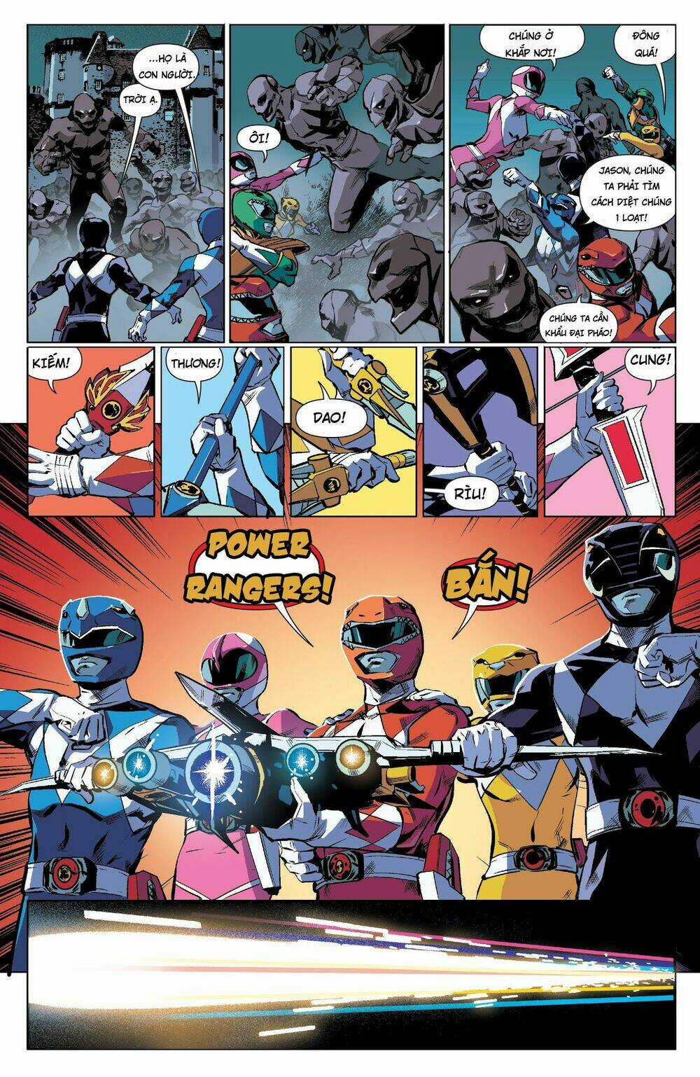Mighty Morphin Power Rangers - Chapter 18 - Trang 9