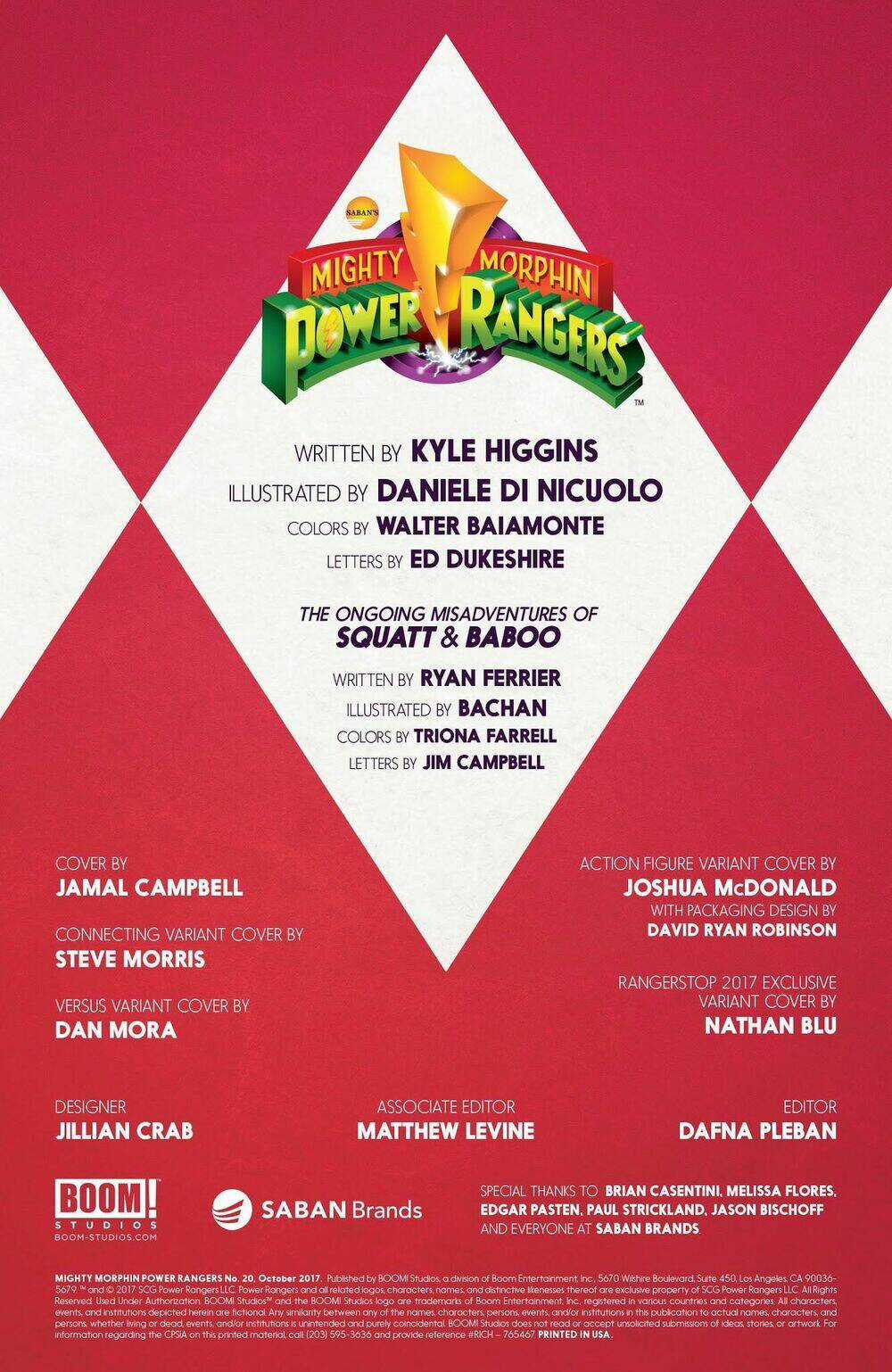 Mighty Morphin Power Rangers - Chapter 20 - Trang 2