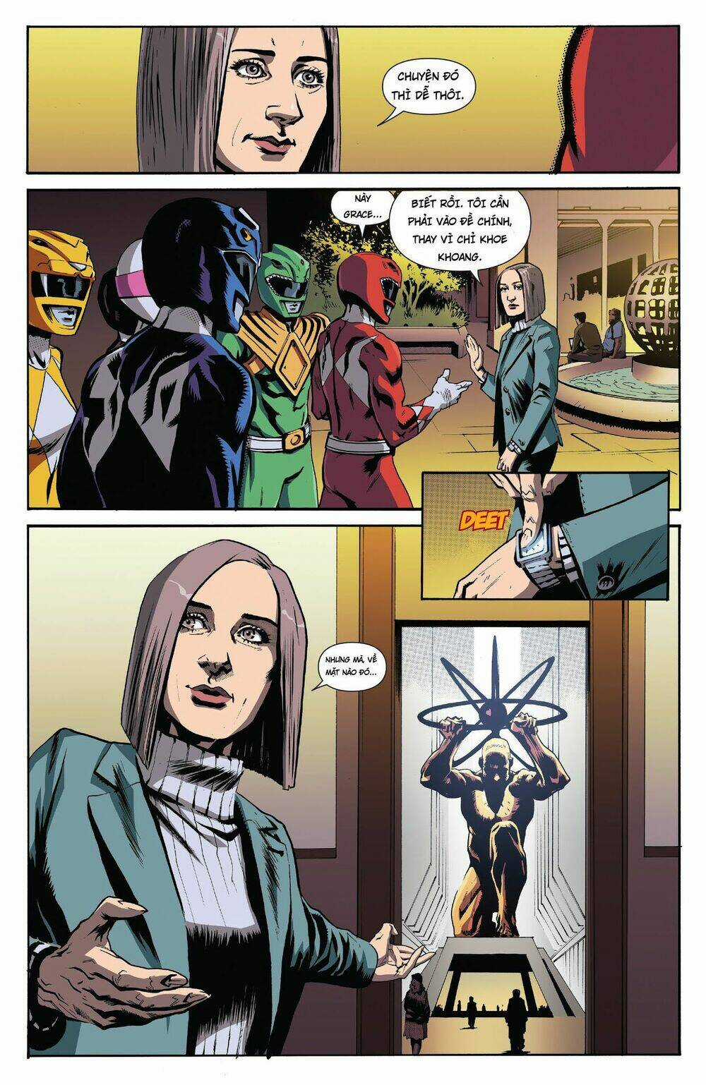 Mighty Morphin Power Rangers - Chapter 21 - Trang 9