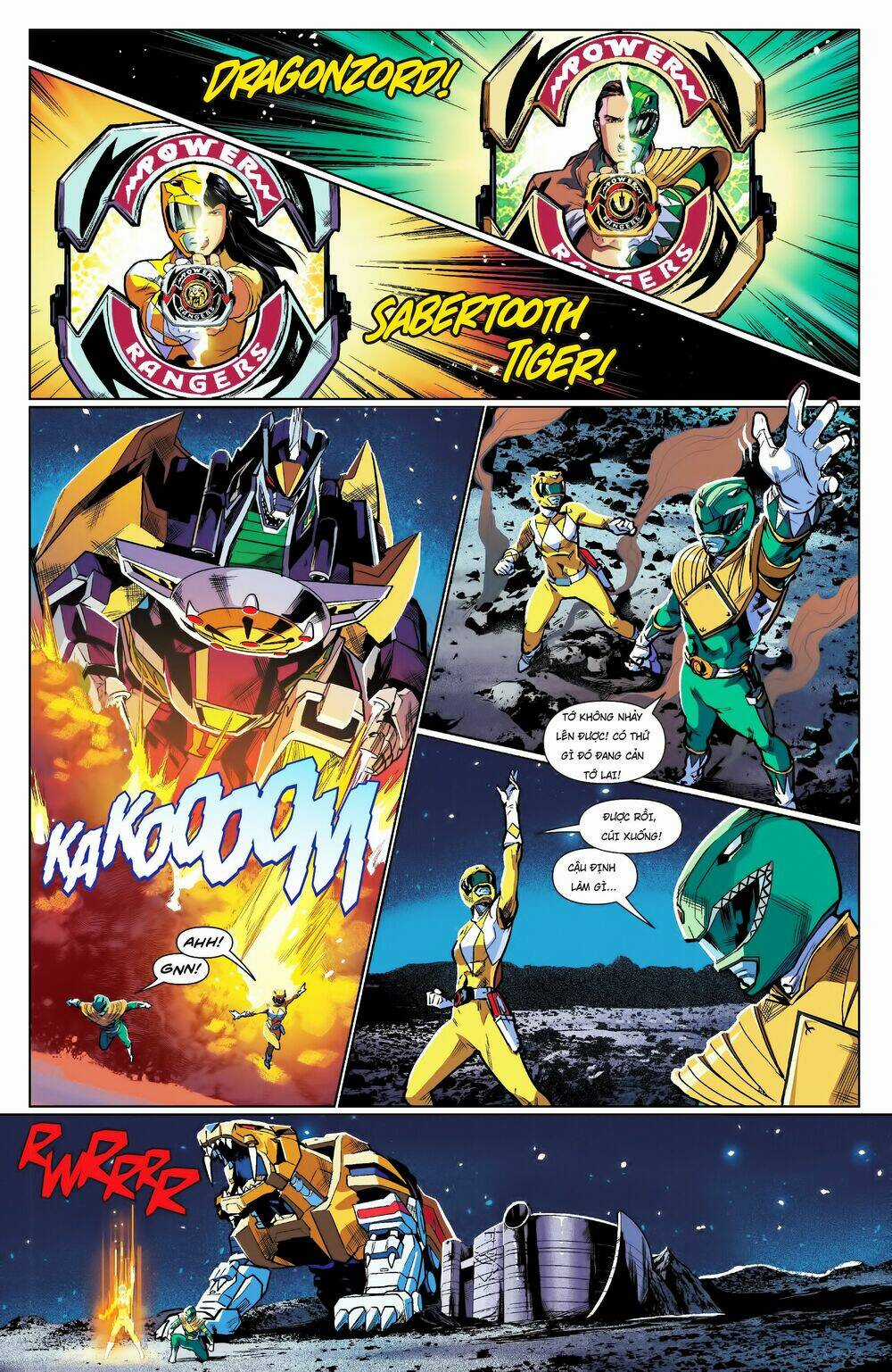 Mighty Morphin Power Rangers - Chapter 3 - Trang 12